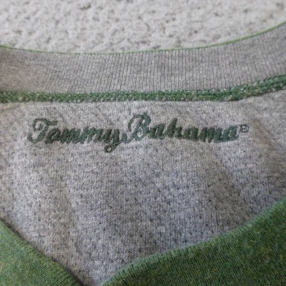 Tommy Bahama Sweater Mens XL Green Reversible Pullover Outdoor Hiking - Picture 5 of 9
